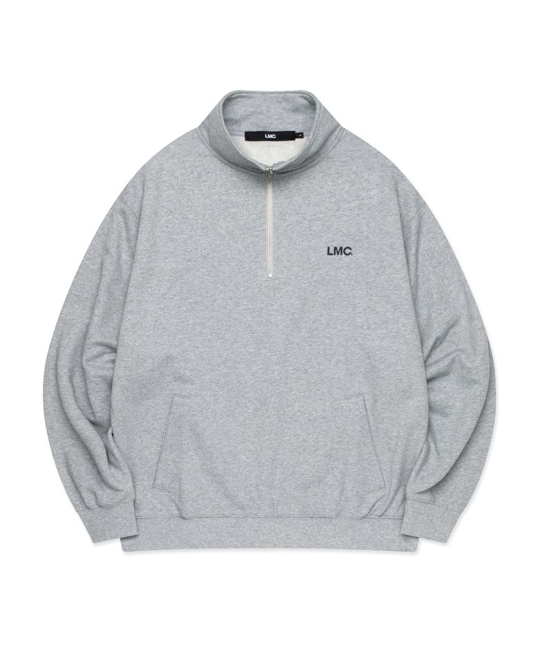 OG QUARTER ZIP SWEATSHIRT heather gray