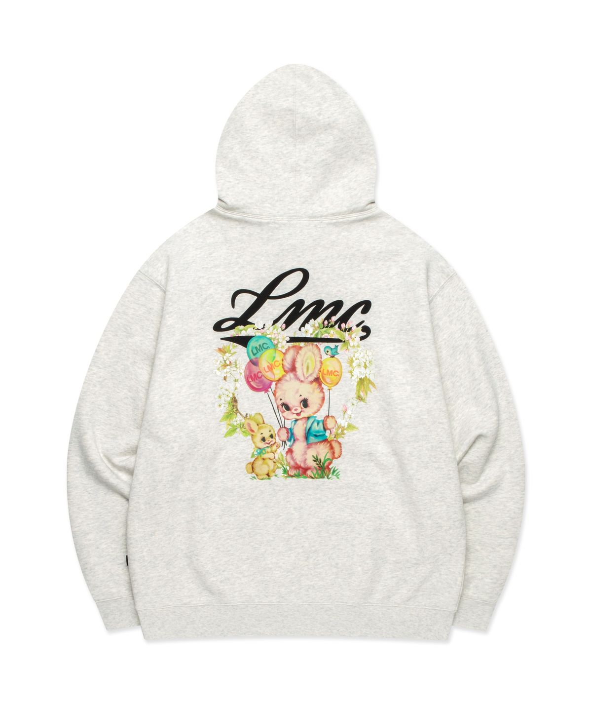 엘엠씨(LMC) FLOWER BUNNIES HOODIE oatmeal