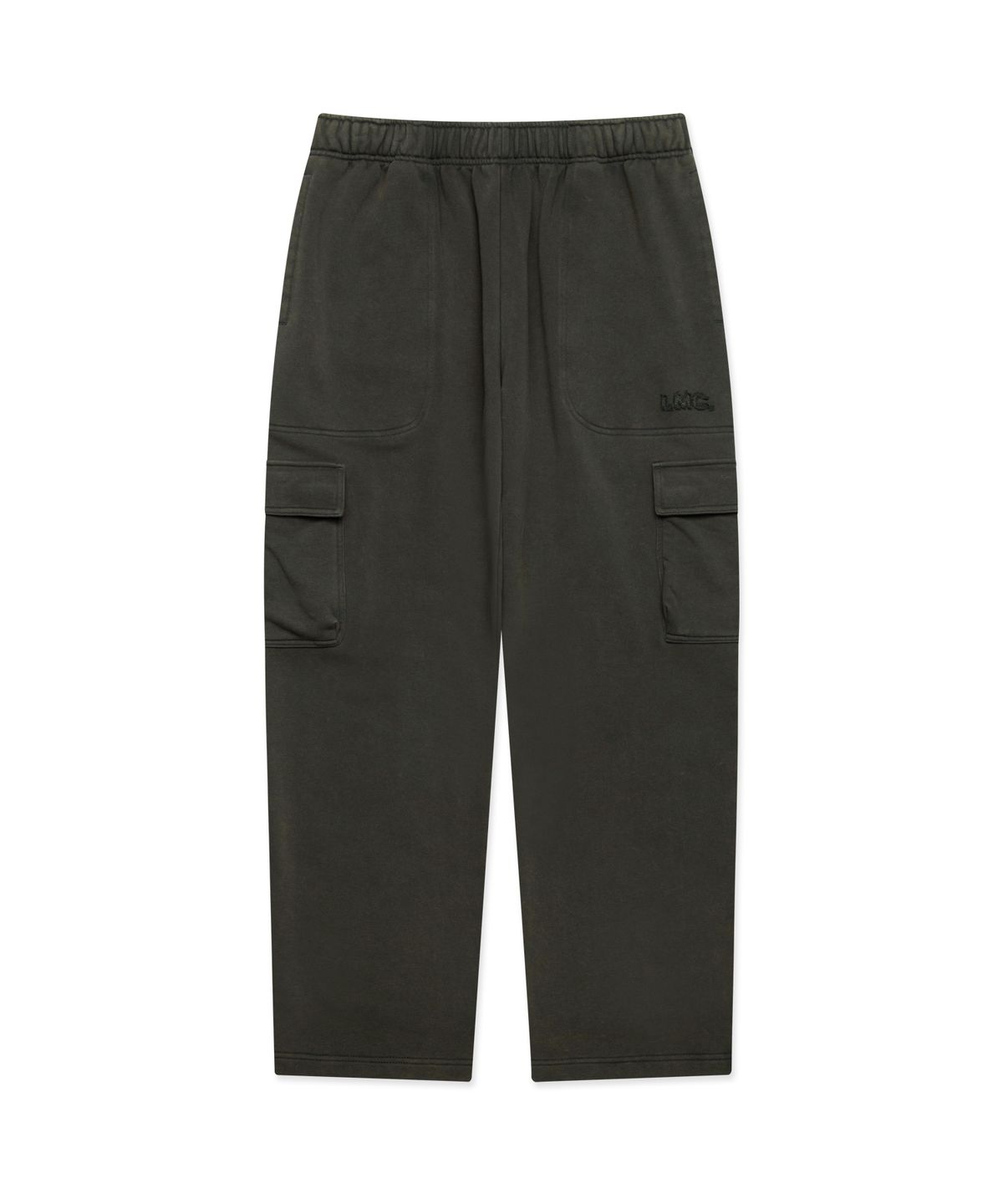 엘엠씨(LMC) WASHED OG APPLIQUE CARGO SWEAT PANTS charcoal