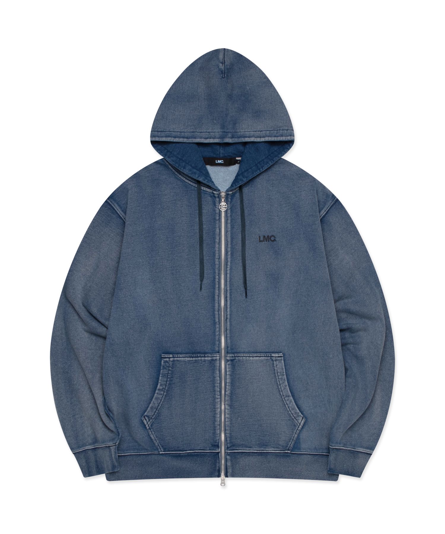 ★ LMC★ S OG HOODIE blue 0LM23FHD101BLU MUSINSA | LMC OG ZIP-UP HOODIE indigo