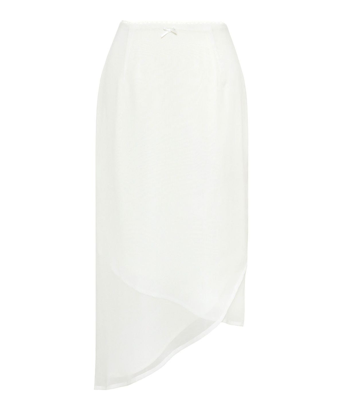 니체큐이엘(NICHEQYIEL) LISHA WRAP LONG SKIRT, white