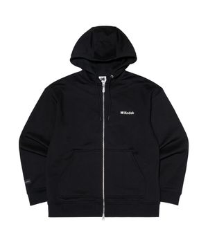 에센셜 에버라이트 후드 집업 BLACK