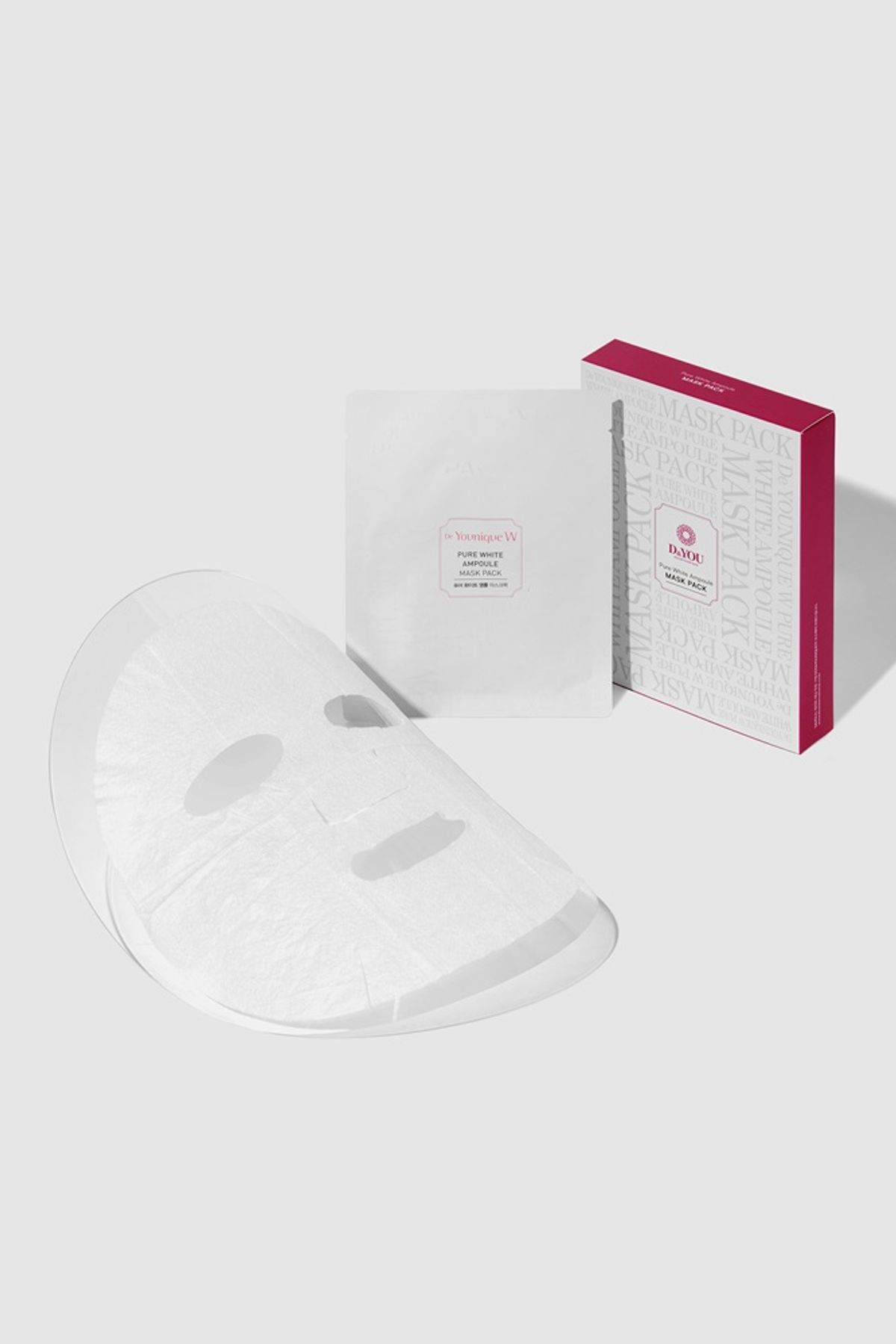 디앤유(D&YOU) 퓨어 화이트 앰플 마스크팩 10EA