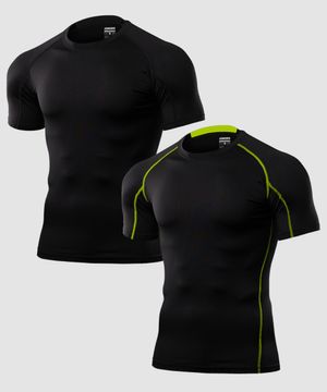 [2PACK] 언더레이어 쿨티셔츠 베이스레이어 컴프레션 테크핏 반팔 AR-58 (7컬러)