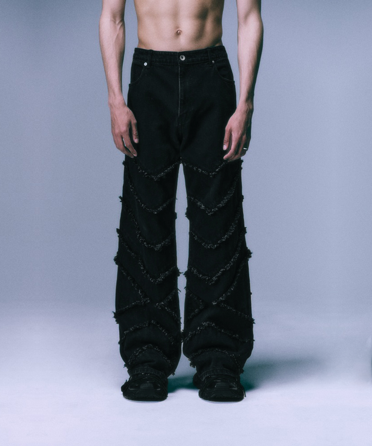 하프보일드(HALFBOILED) Deacon Denim Pants