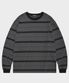 SP 얼터네이트 스트라이프 롱슬리브 차콜