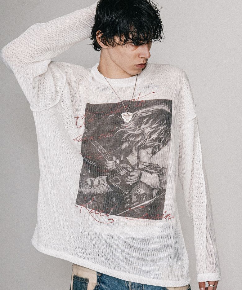 하찌 밴드 니트_아이보리