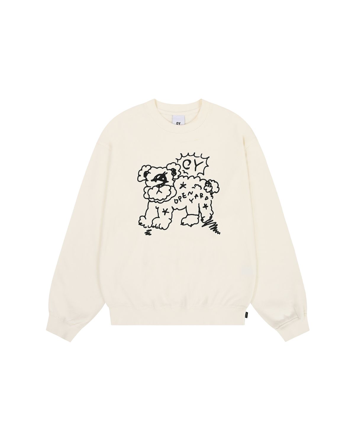 오픈야드(오와이)(OPENYARD(OY)) GRAFFITI ODOLLY MTM - WHITE