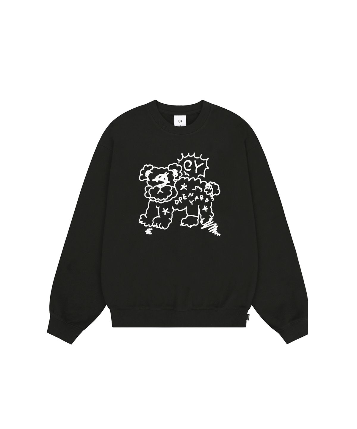 오픈야드(오와이)(OPENYARD(OY)) GRAFFITI ODOLLY MTM - BLACK