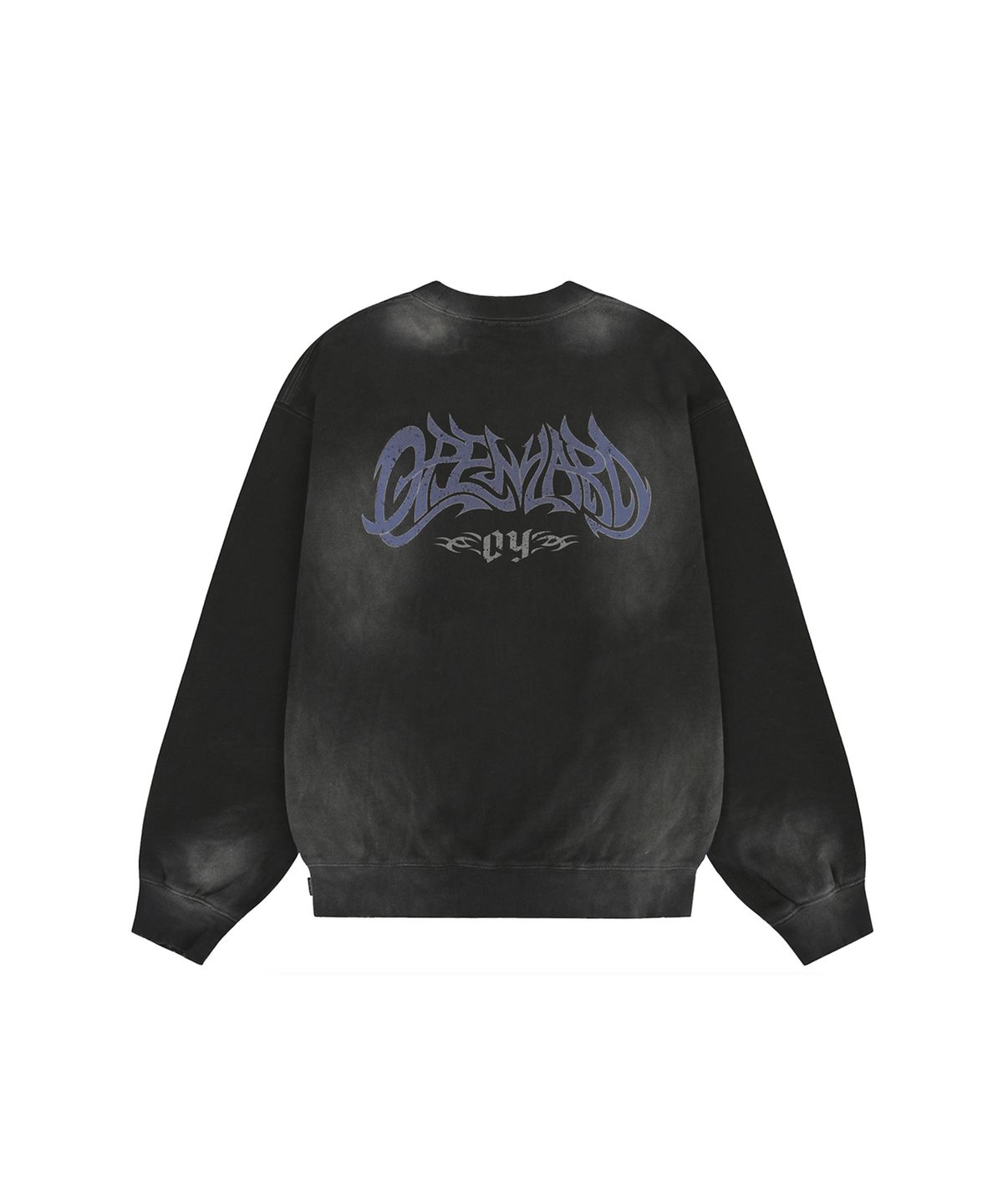 오픈야드(오와이)(OPENYARD(OY)) VINTAGE WASHED OPYD MTM - BLACK