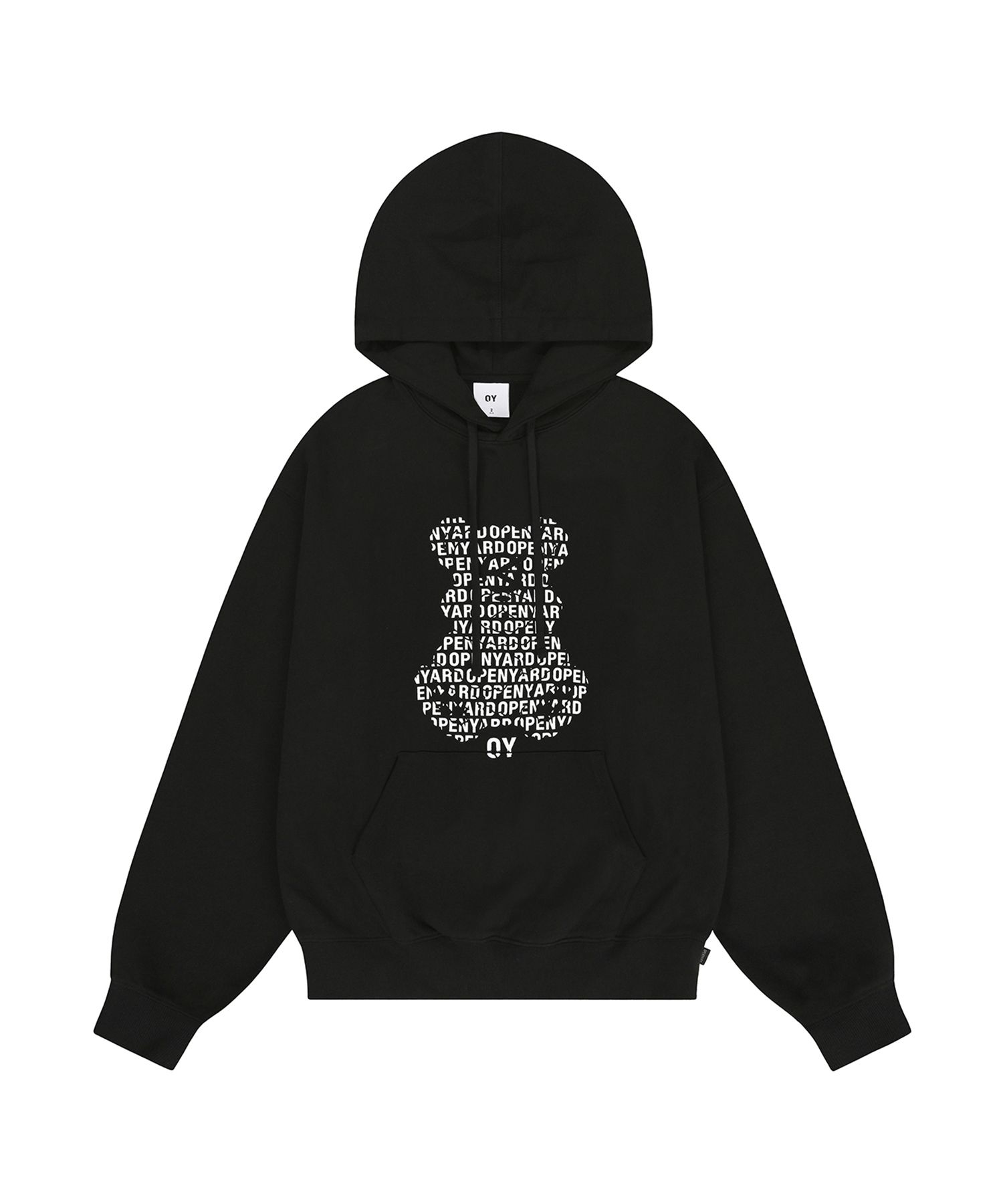 ★OY★WORDY LOGO ODOLLY HOODIE - BLACK★正規品/韓国直送料込 OY パーカー 「OY/オーワイ」 WORDY LOGO ODOLLY HOODIE