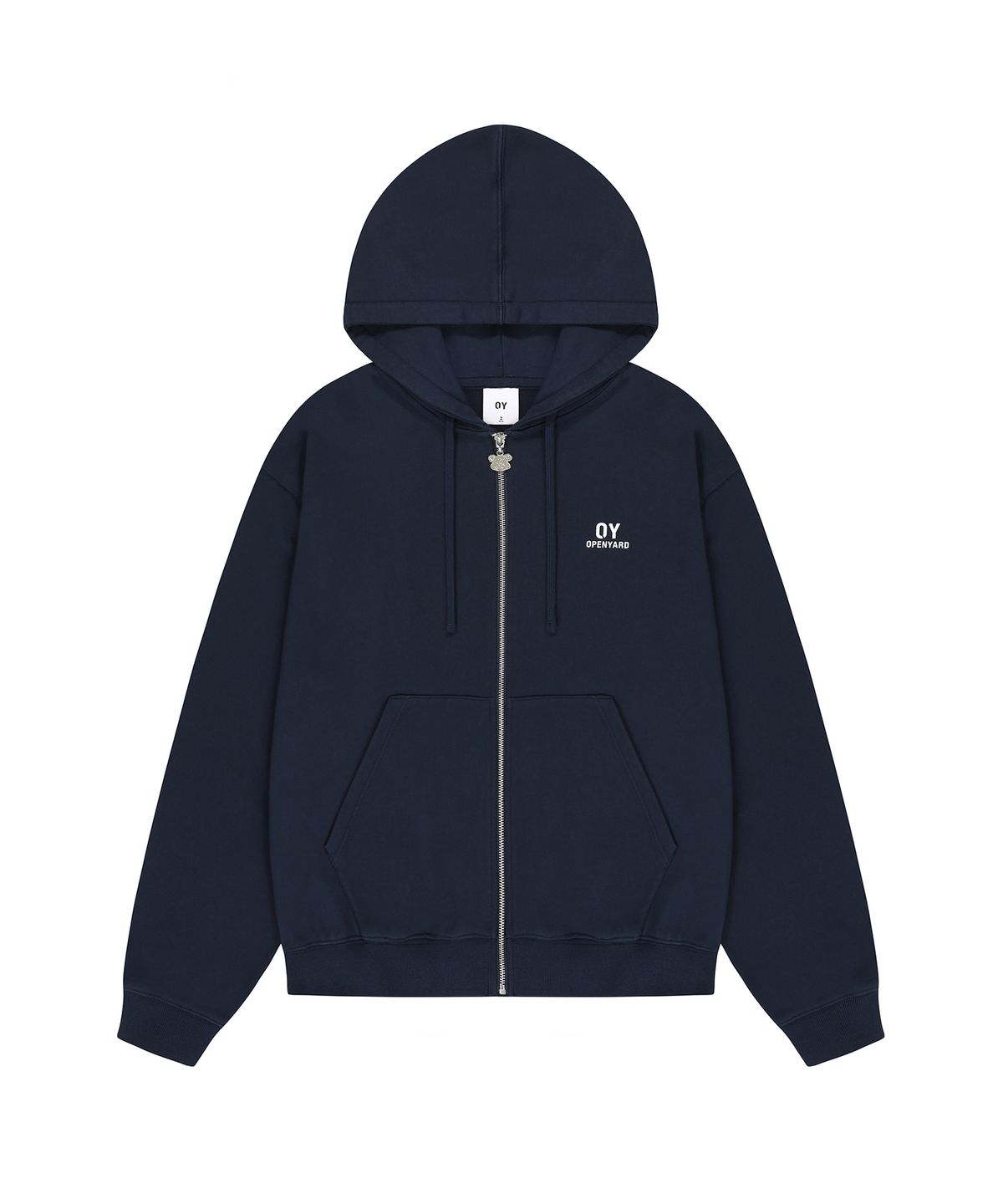 오픈야드(오와이)(OPENYARD(OY)) ODOLLY HOODIE ZIP UP - NAVY