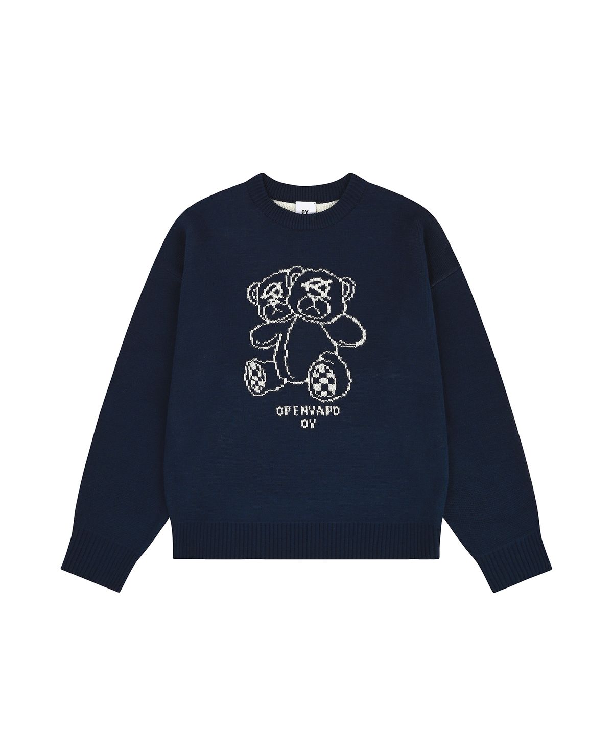 오픈야드(오와이)(OPENYARD(OY)) MODIFY ODOLLY KNIT - NAVY
