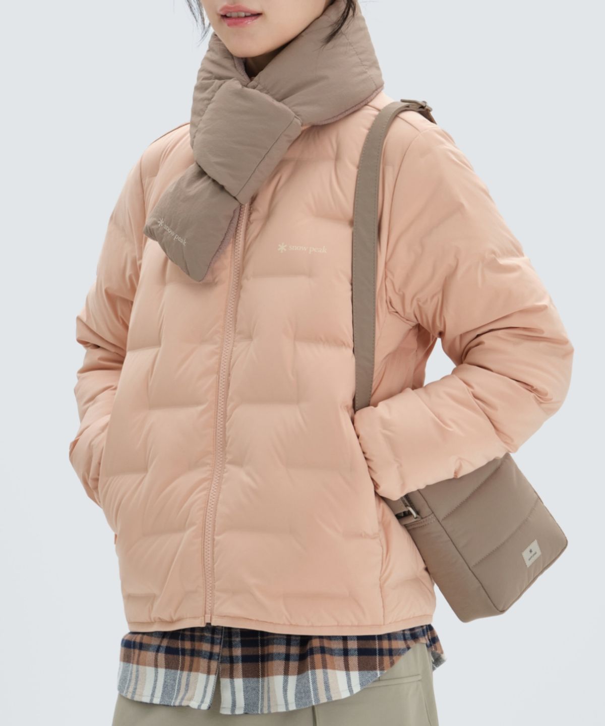스노우피크 어패럴(SNOWPEAK APPAREL) 캠플 미니 크로스백 (S24FUCCB14) Cocoa