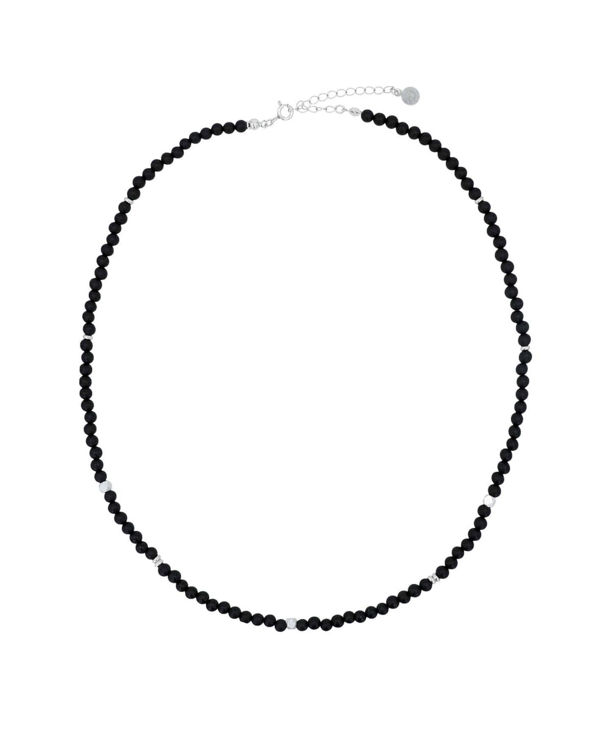 엔도어(ENDOOR) Onyx necklace (onyx silver)