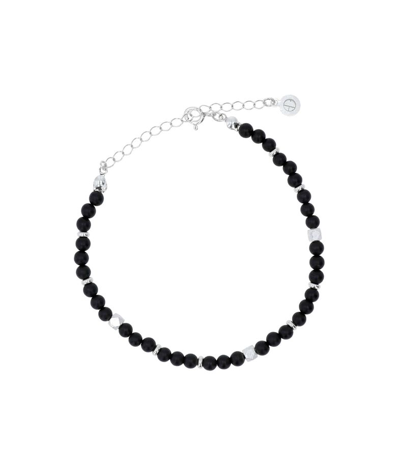 Onyx bracelet (onyx silver)