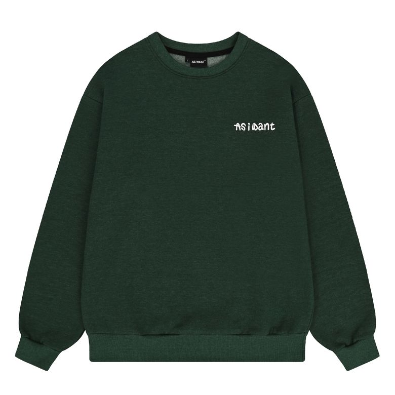 HEART SOUNDING NOISES SWEATSHIRT GREEN