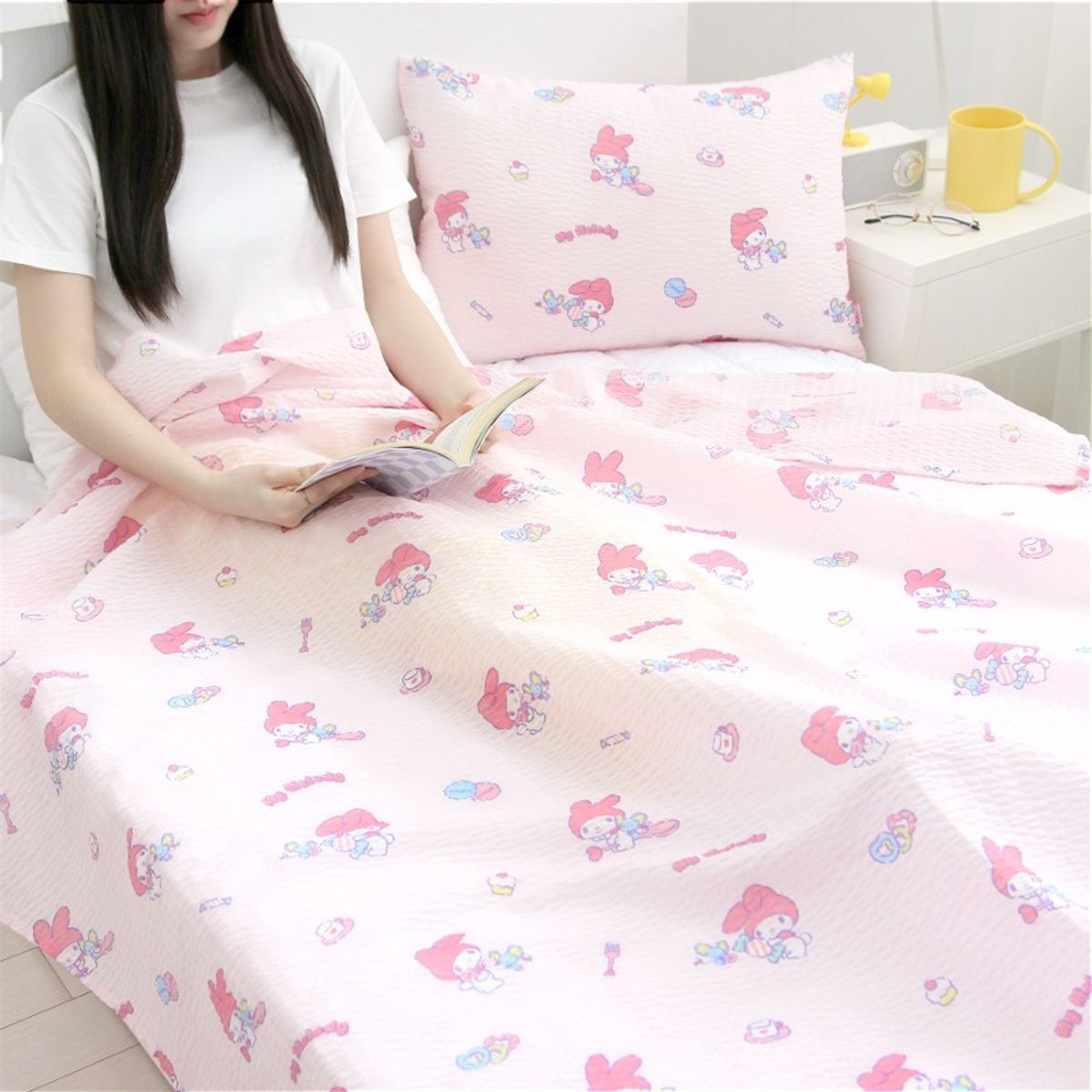 나라홈데코(NARAHOMEDECO) 산리오 마이멜로디 뱀부리플 2종세트 디저트