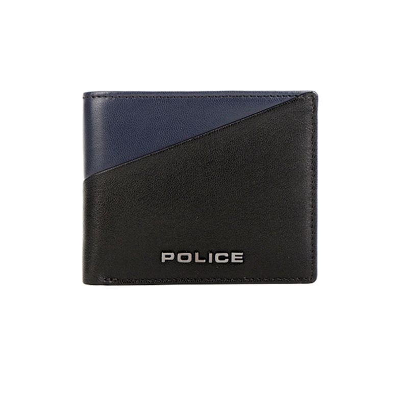 BOSS SLIM WALLET-NAVY/BLACK