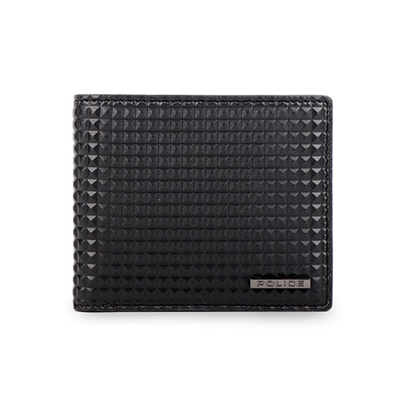 PYRAMID SLIM WALLET-BLACK