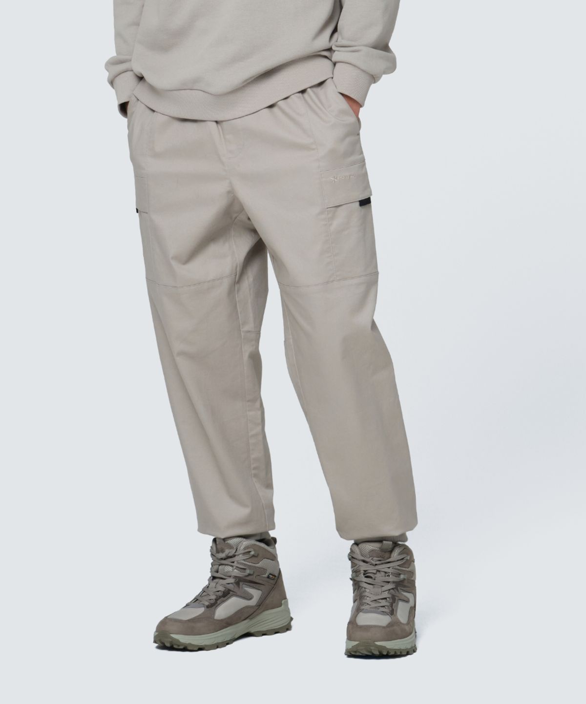 스노우피크 어패럴(SNOWPEAK APPAREL) 클랜드 카고 조거 팬츠 (S24FUDPT90) Fog Gray
