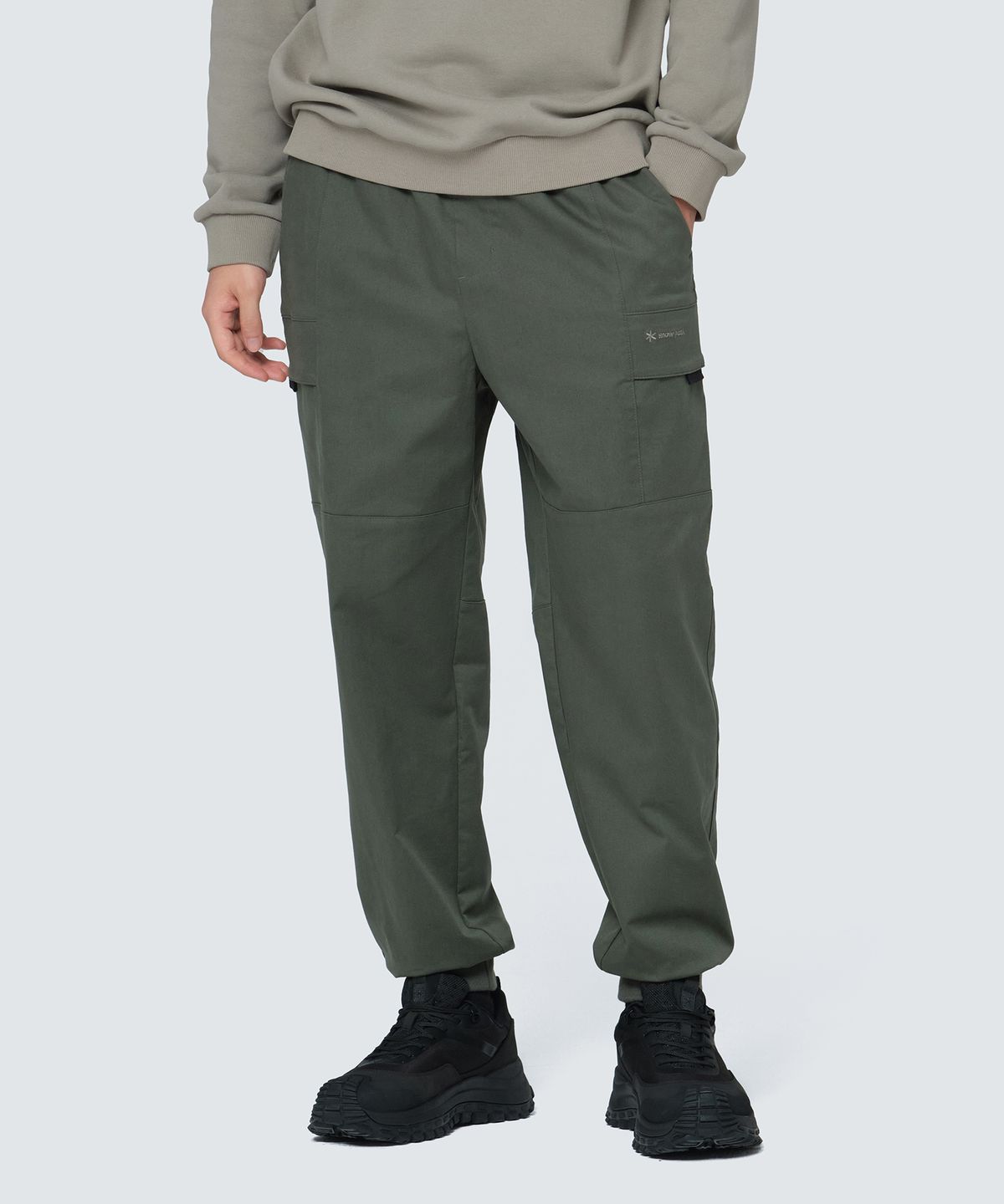 스노우피크 어패럴(SNOWPEAK APPAREL) 클랜드 카고 조거 팬츠 (S24FUDPT90) Khaki