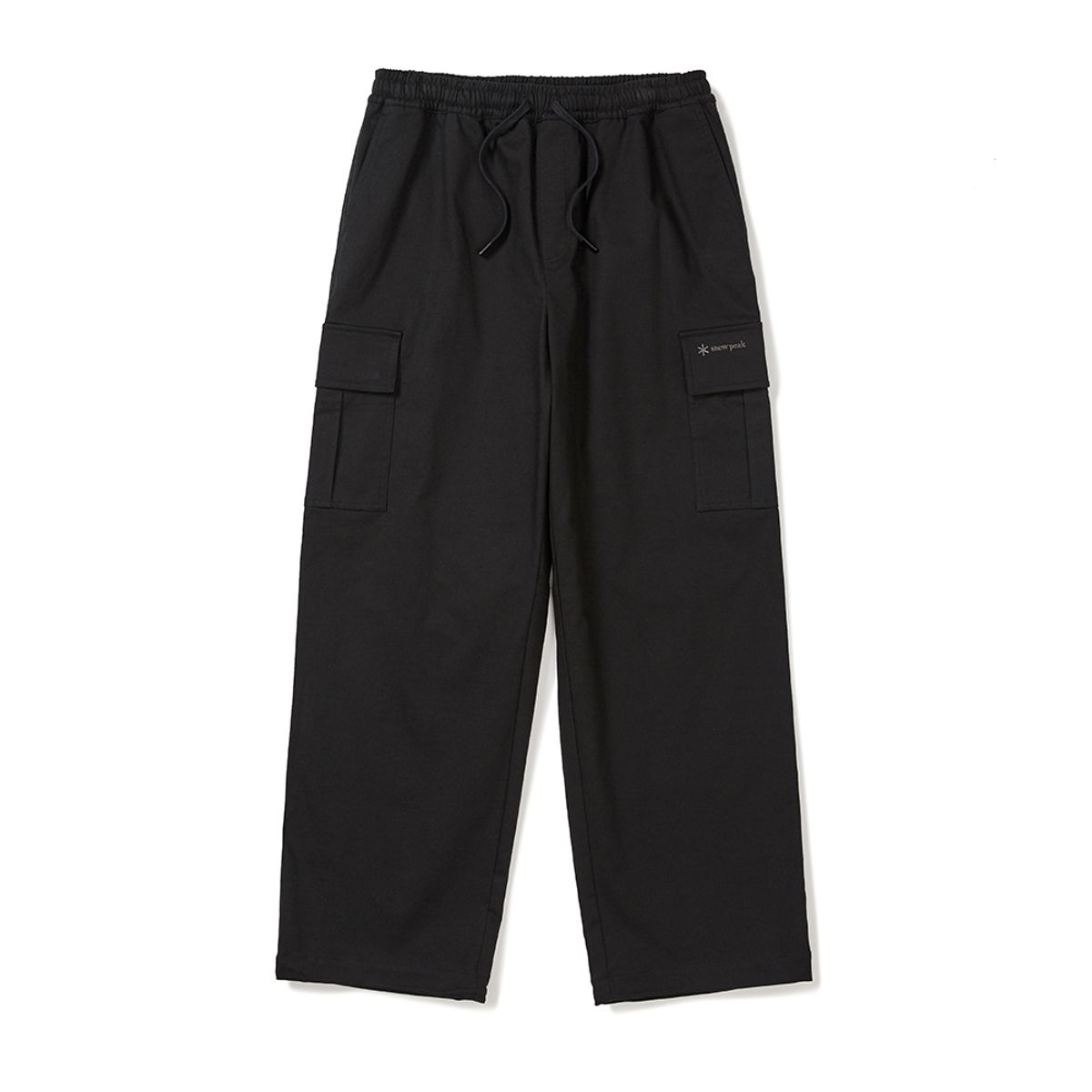스노우피크 어패럴(SNOWPEAK APPAREL) 클랜드 와이드 카고 팬츠 (S24FMDPT92) Dark Charcoal