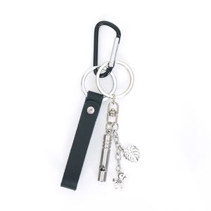 호루라기 목마 패션 포인트 레더 키링 MFK02