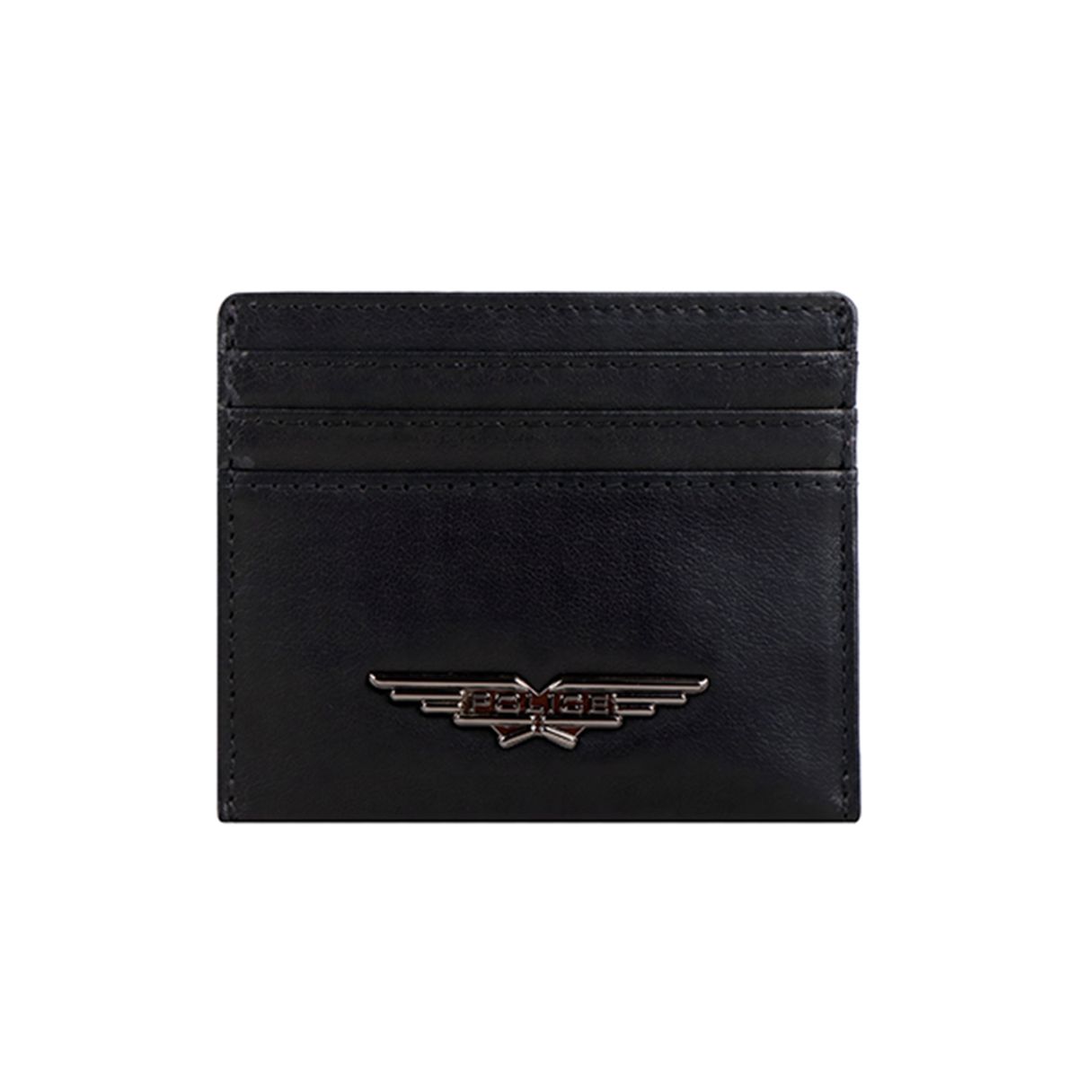 폴리스(POLICE) SPIKE CREDIT CARD CASE - BLACK