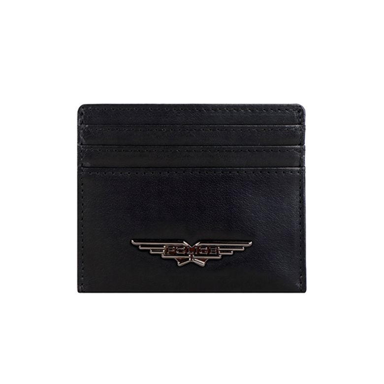 SPIKE CREDIT CARD CASE - BLACK