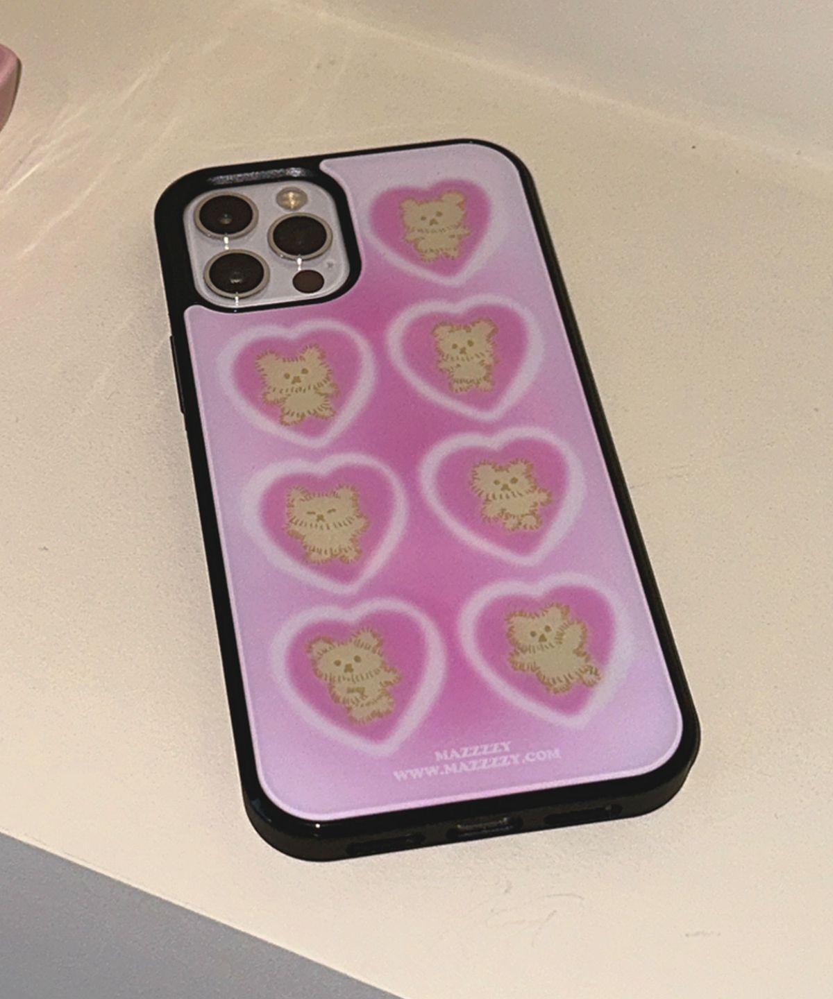 마찌(MAZZZZY) [Magsafe]love bebe muffin glass case