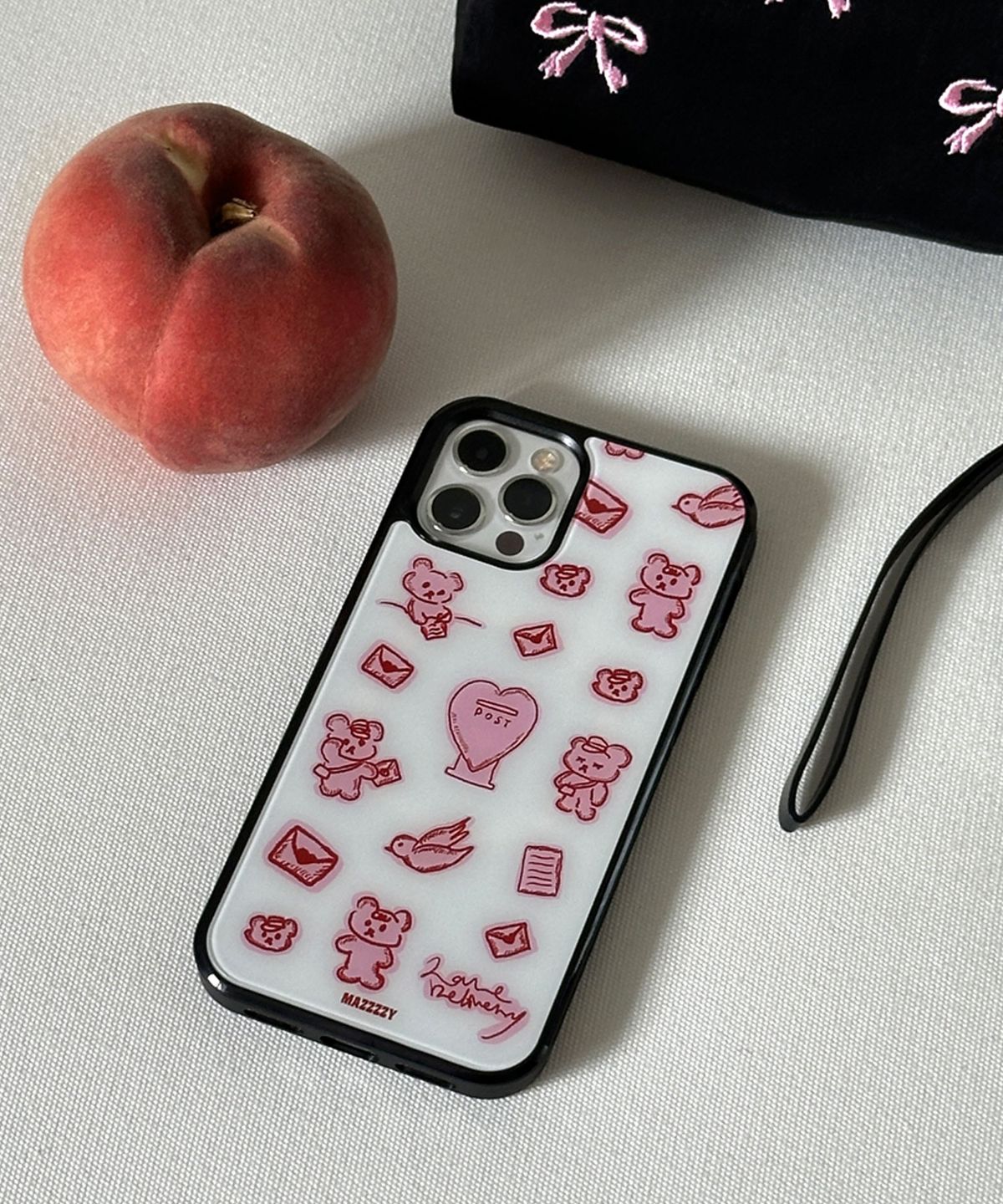 마찌(MAZZZZY) [Magsafe]letter muffin glass case