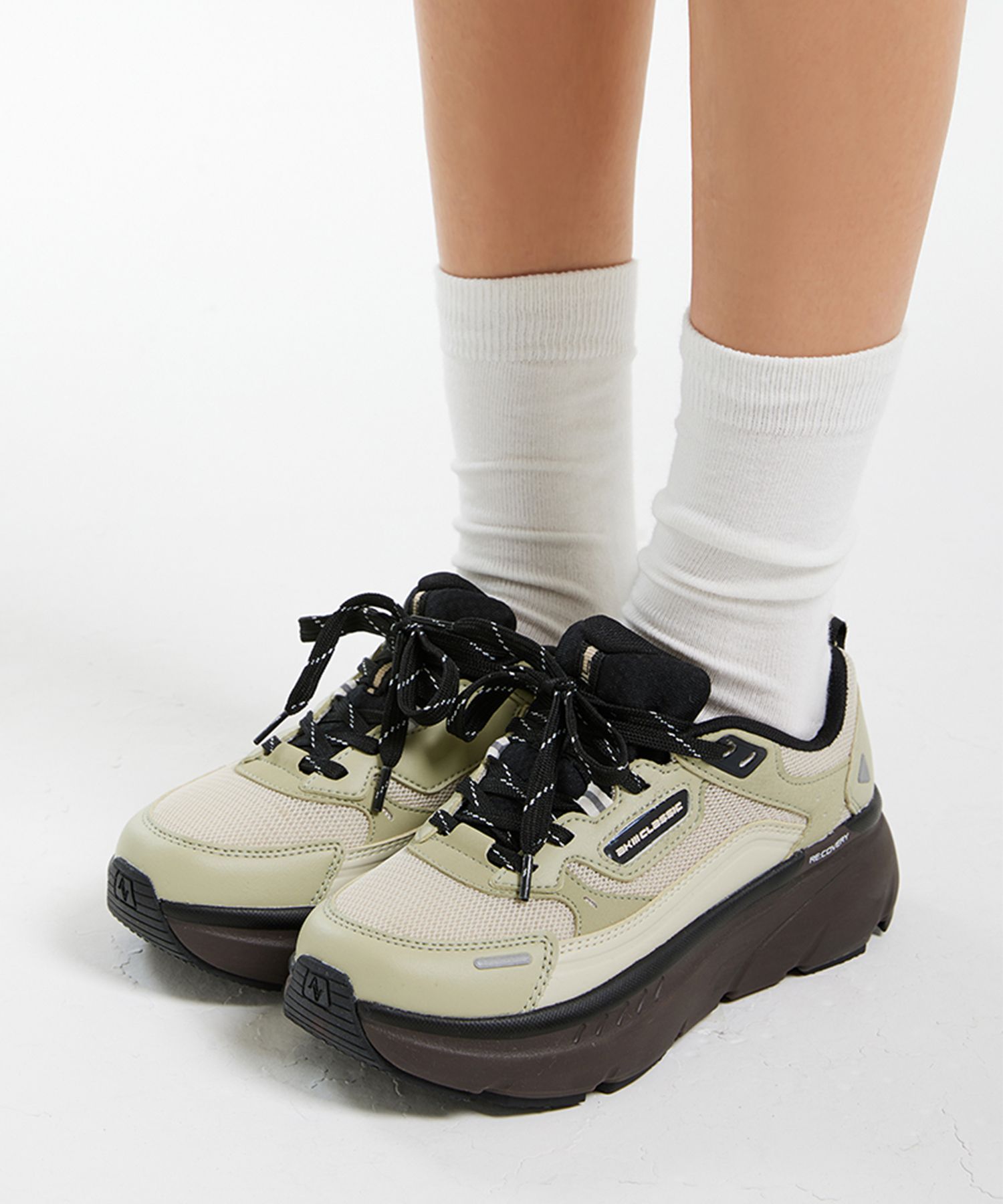 AKIII CLASSIC ■ Bumper Trainer Triple MUSINSA | AKIII CLASSIC Bumper Trainer Pale Light Green