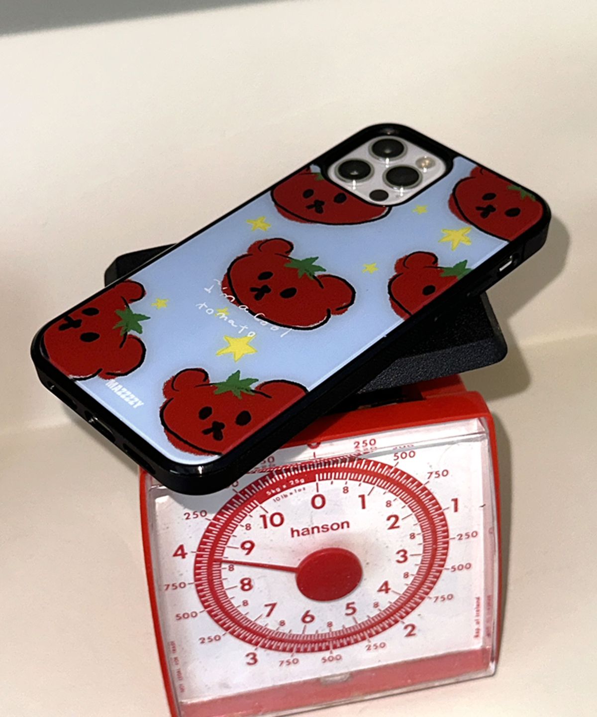 마찌(MAZZZZY) [Magsafe]tomato muffin glass case