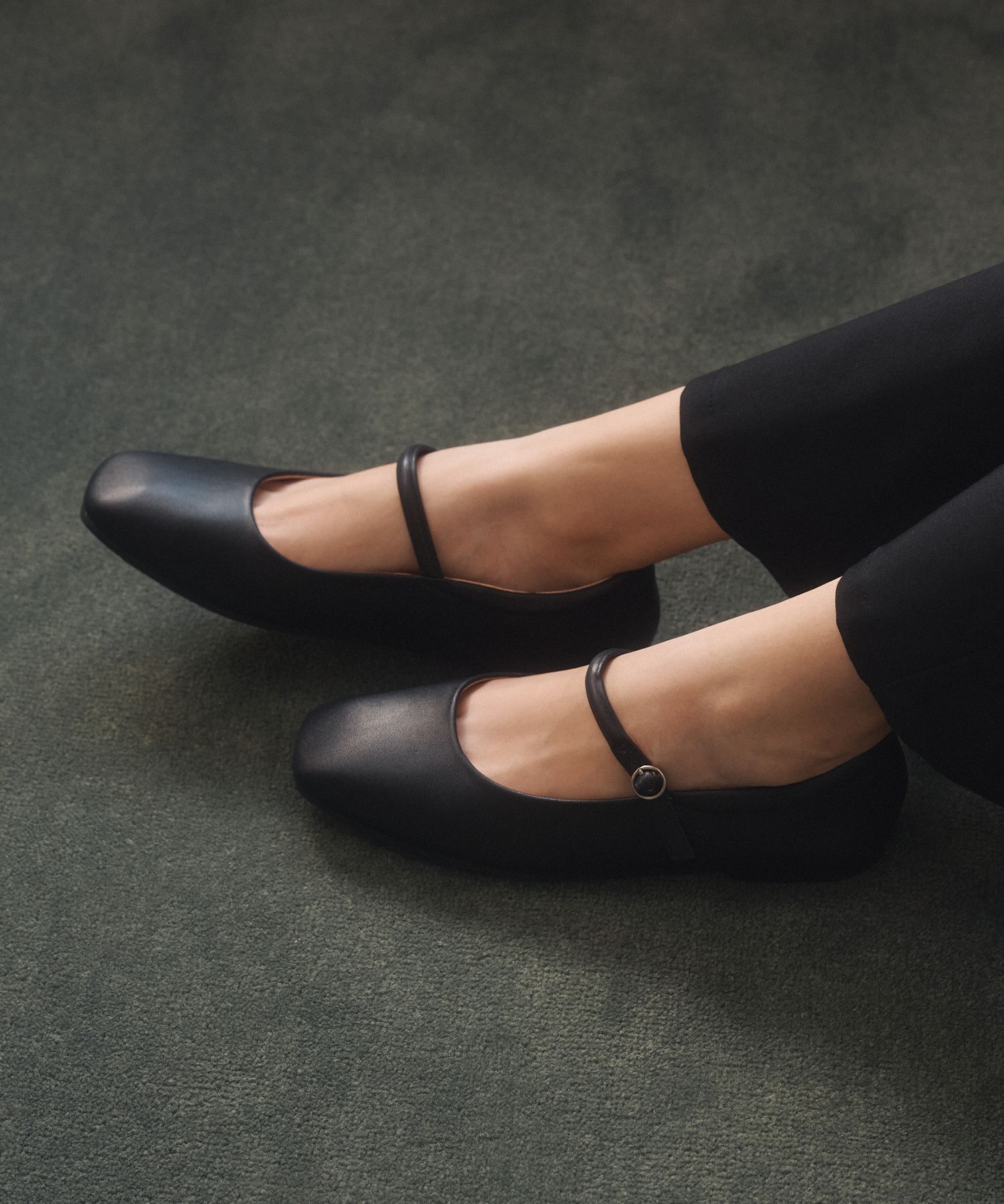 ドレスシューズ・革靴・ビジネスシューズ ^SALT&CHOCOLATE^ Square Toe Mary Jane Flat 412435002 1cm2col MUSINSA | SALT AND CHOCOLATE Square Toe Mary Jane Flat