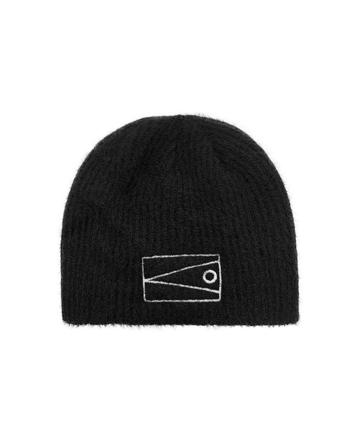 오픈야드(오와이)(OPENYARD(OY)) OY HAIRY BEANIE - BLACK