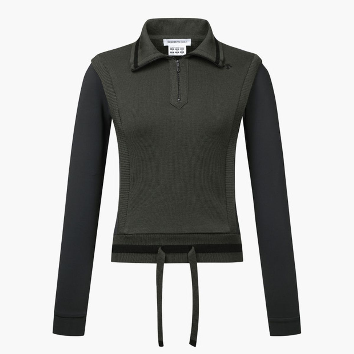 데상트 골프(DESCENTE GOLF) 여성 니트 쿠션지 하이브리드 스웨터 (DP32WFKP98)