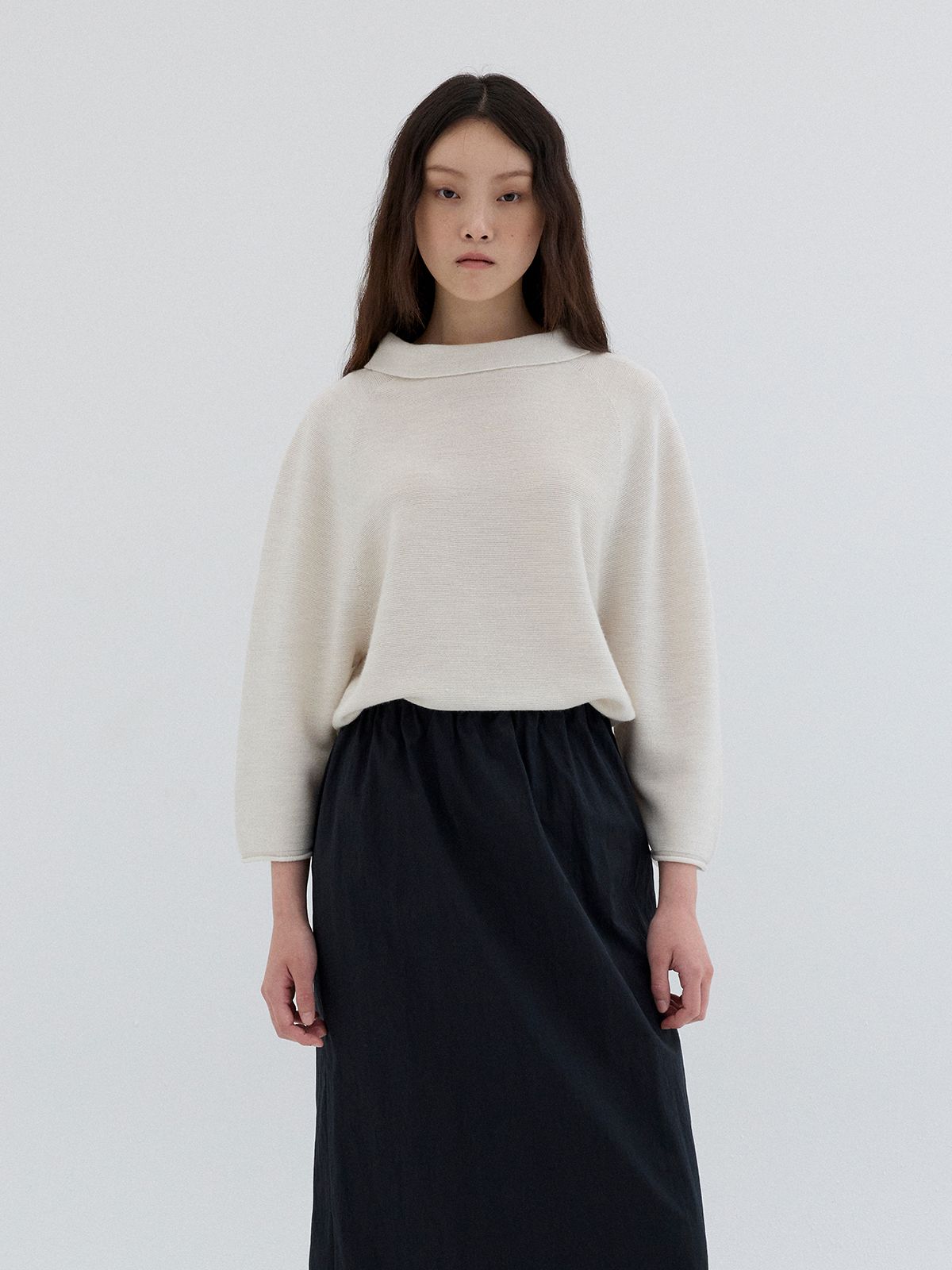 리플레인(REPLAIN) WOOL WHOLE GARMENT TOP