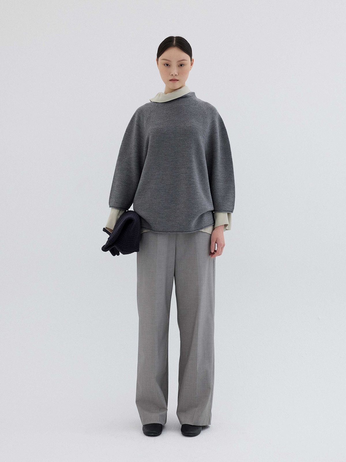 리플레인(REPLAIN) WOOL WHOLE GARMENT TOP