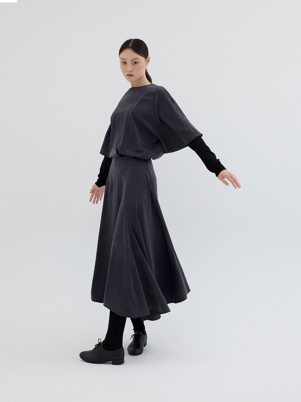 리플레인(REPLAIN) SATIN BLOUSE TOP