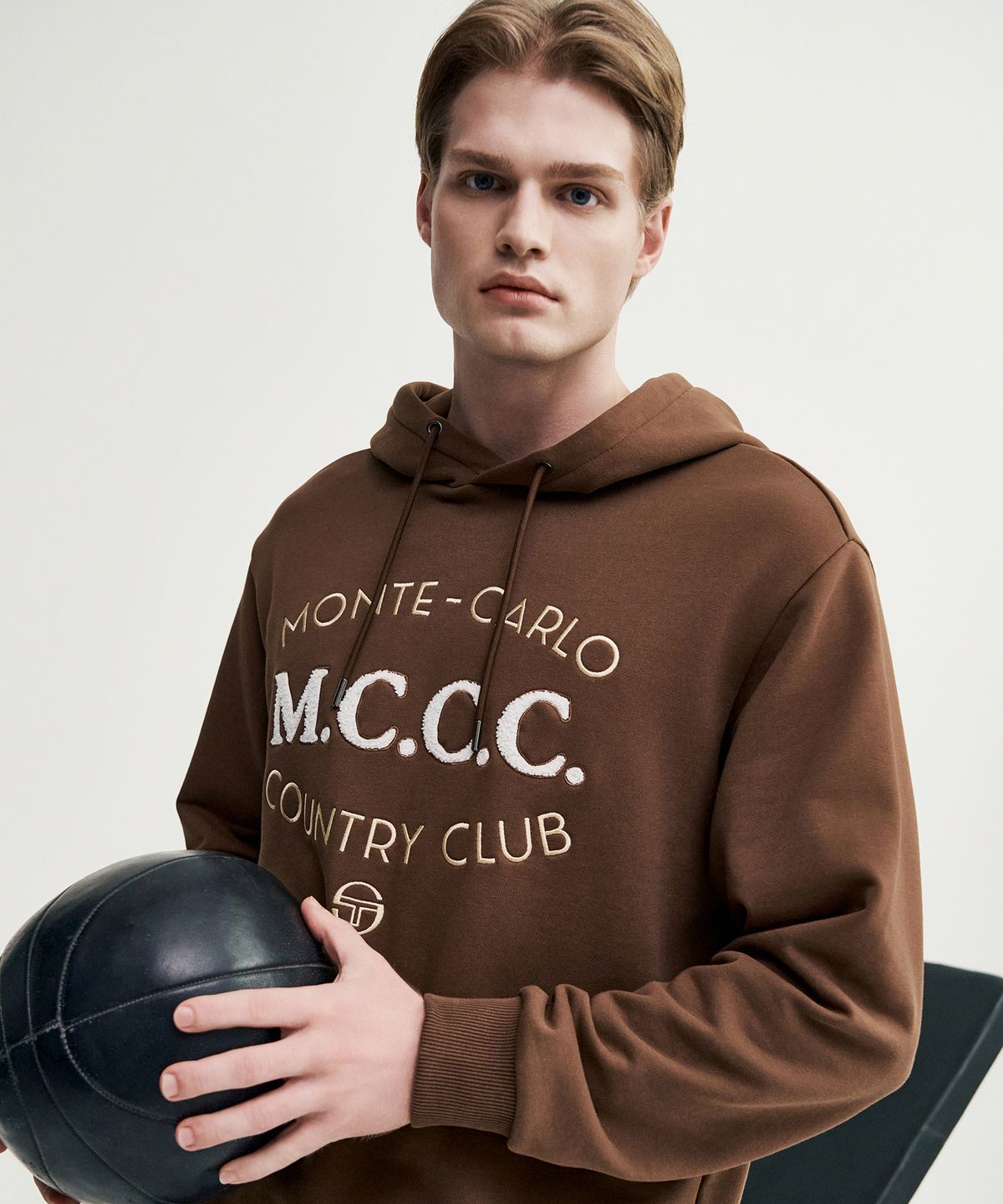 세르지오 타키니(SERGIO TACCHINI) M MC 후드티 (D.Brown)