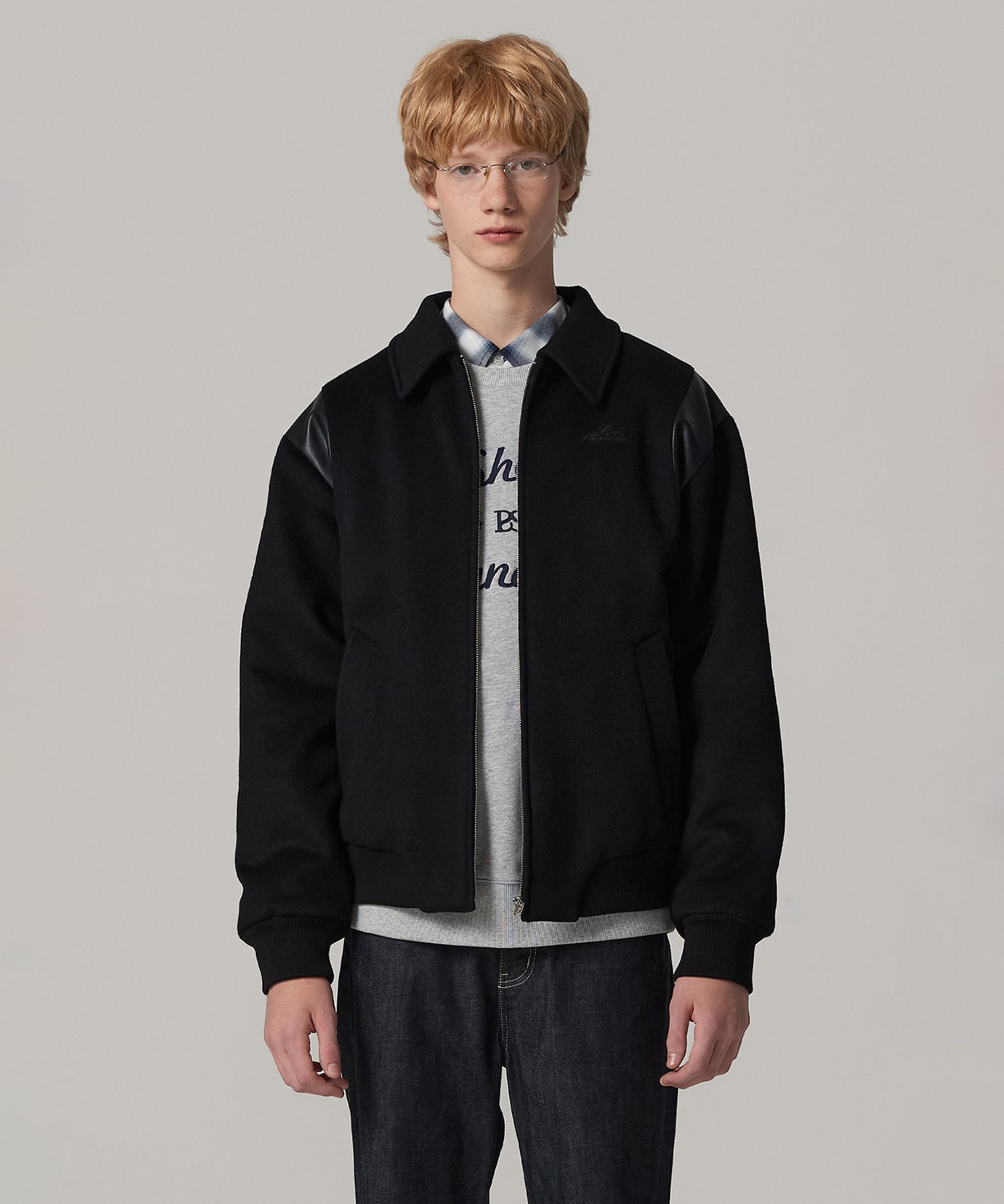 MUSINSA公式 | BEN SHERMAN クラシックウールブレンドバスティ 