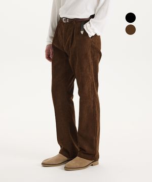 세미와이드 원 턱 코듀로이 팬츠 (2color)