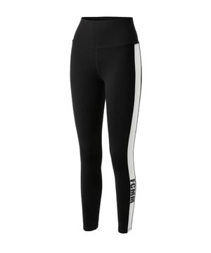 라인 그래픽 레깅스 - 블랙