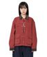 CORDUROY POINT COTTON WORK JACKET (BURGUNDY)