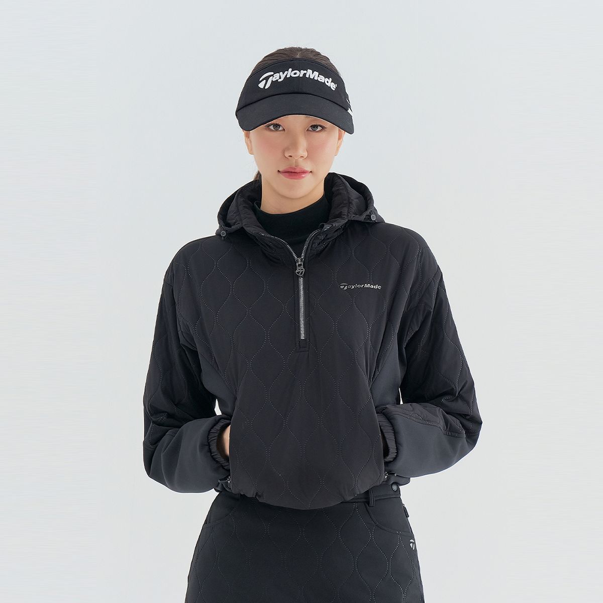 테일러메이드 어패럴(TAYLORMADE APPAREL) 여성 고주파 패딩 아노락 점퍼 TJN-73HG01-199