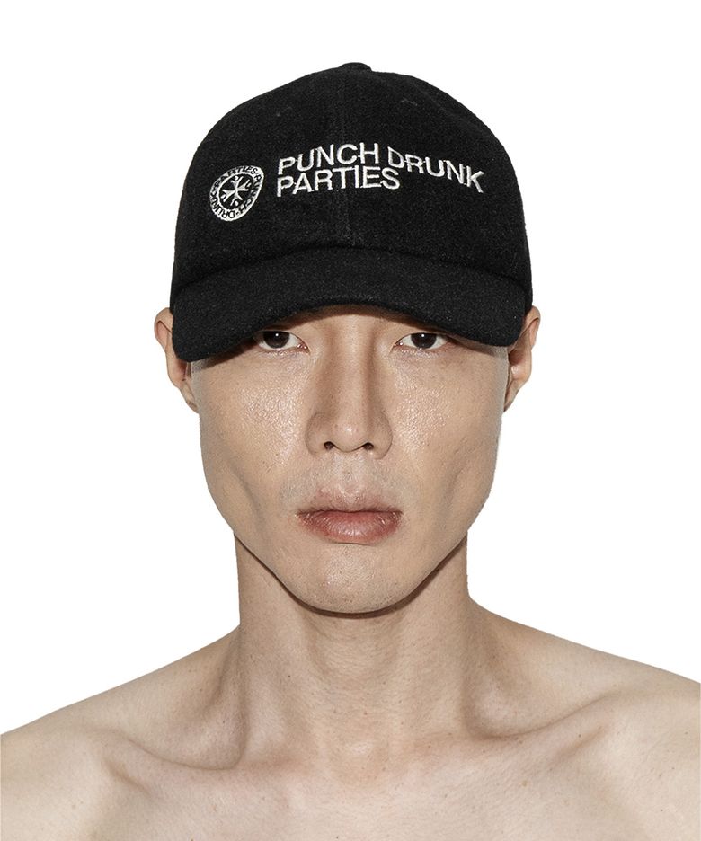 HQ Logo Wool Cap (BLACK)