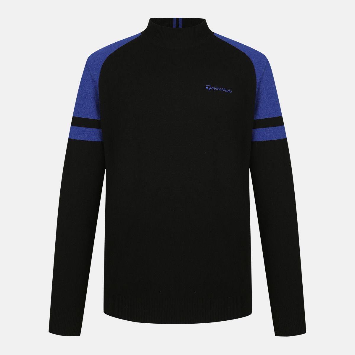 테일러메이드 어패럴(TAYLORMADE APPAREL) 남성 배색 하이넥 니트 TSN-32HG22-907