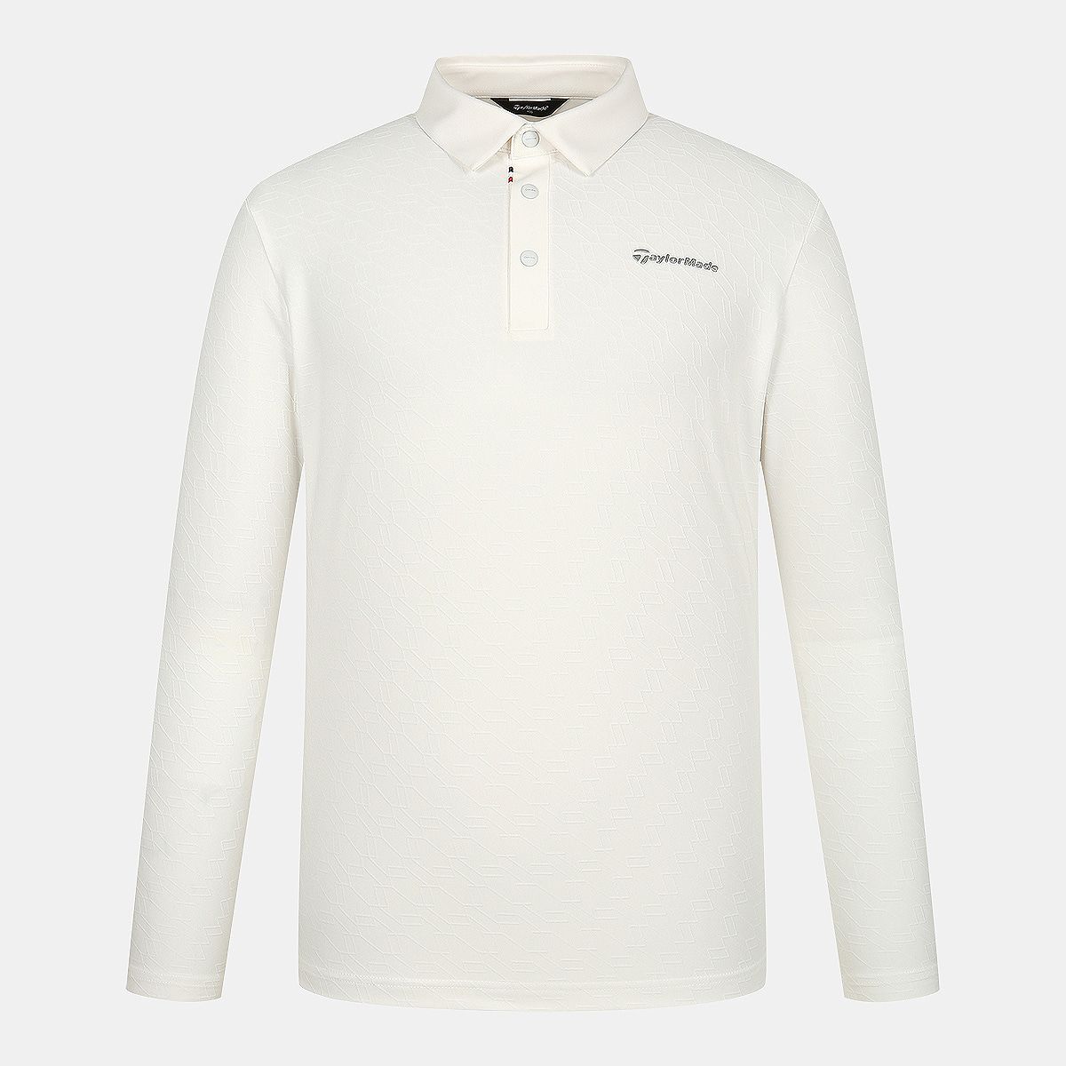 테일러메이드 어패럴(TAYLORMADE APPAREL) 남성 패턴 자카드 카라 티셔츠 TTN-31HG42-101
