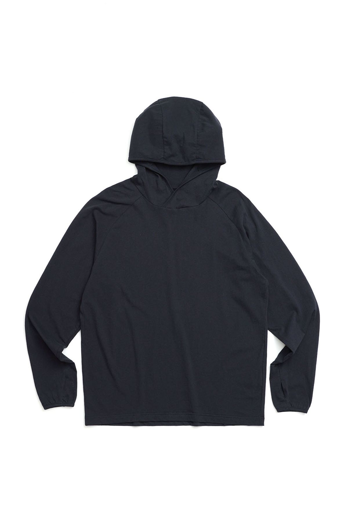 해칭룸(HATCHINGROOM) Base Hoodie Blue Charcoal